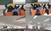 六合彩开奖记录
举办考研经验交流会